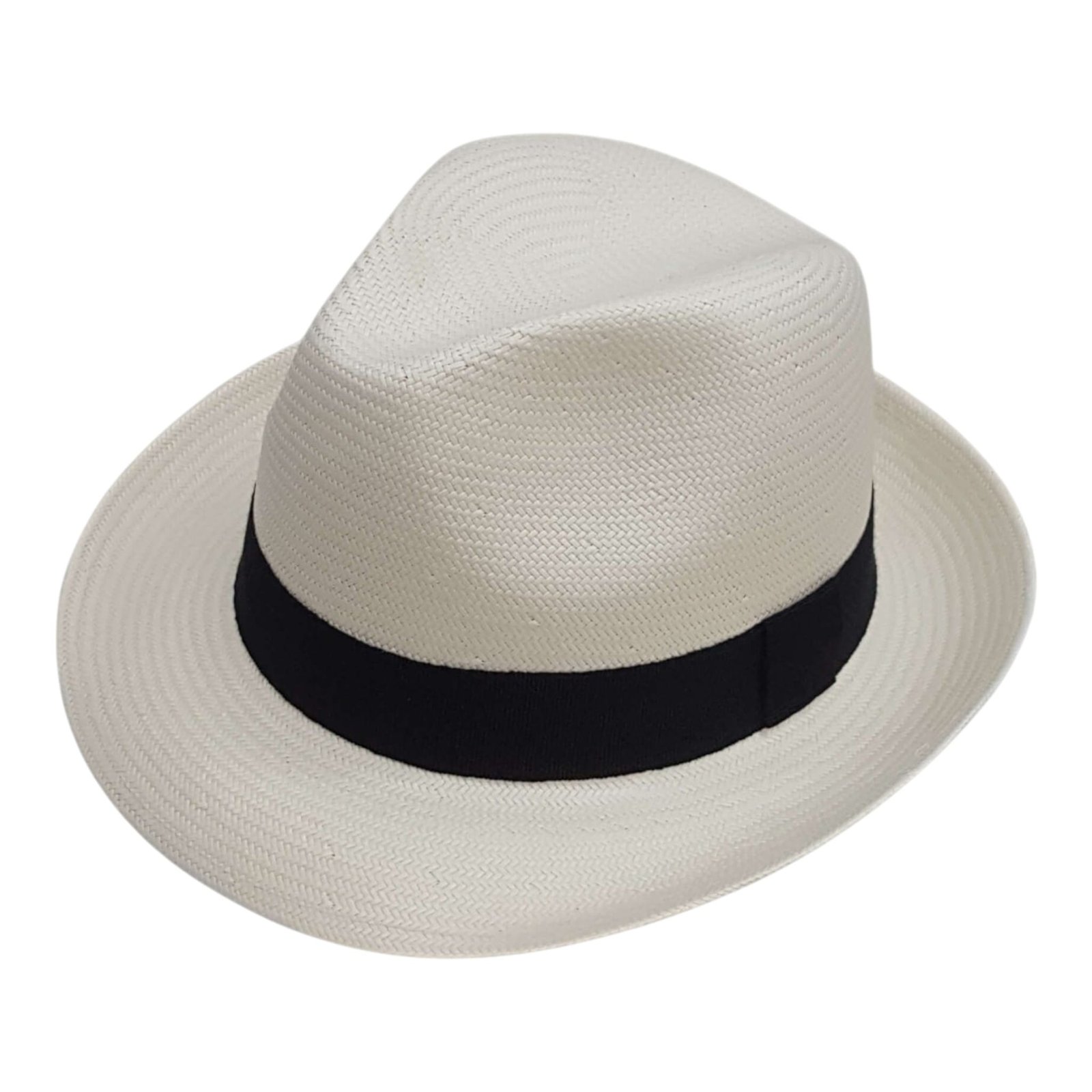 Crushable Classic Trilby Toyo Panama Šešir 3 Crushable Classic Trilby Toyo Panama Šešir