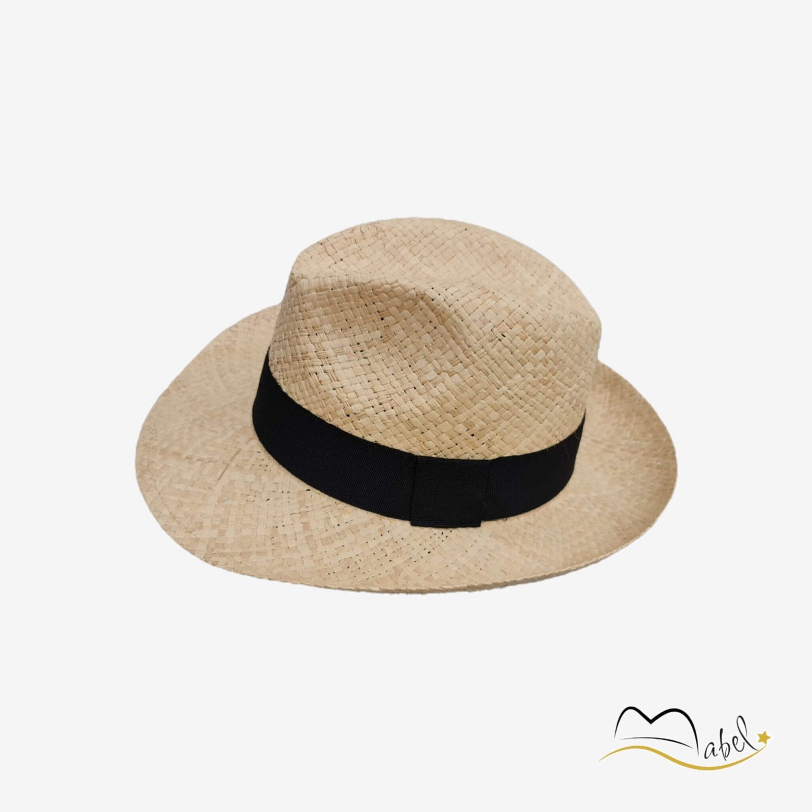 Classic Raffia Fedora Šešir - Slika 3