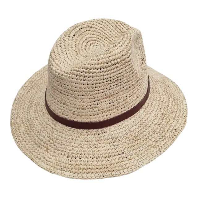 Alternative view of Crushable Classic Outback Raffia Crochet Šešir
