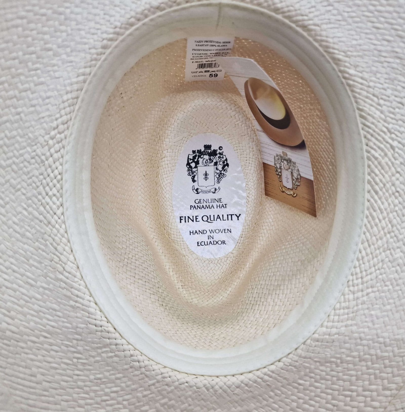 Teardrop Outback Original Panama Šešir 7 Teardrop Outback Original Panama Šešir - Slika 5