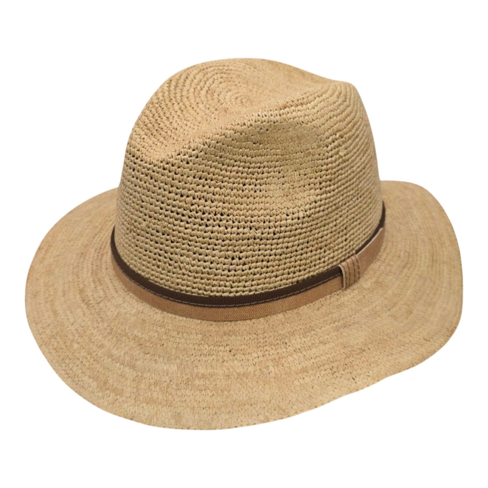 Crushable Classic Outback Raffia Crochet Šešir 3 Crushable Classic Outback Raffia Crochet Šešir