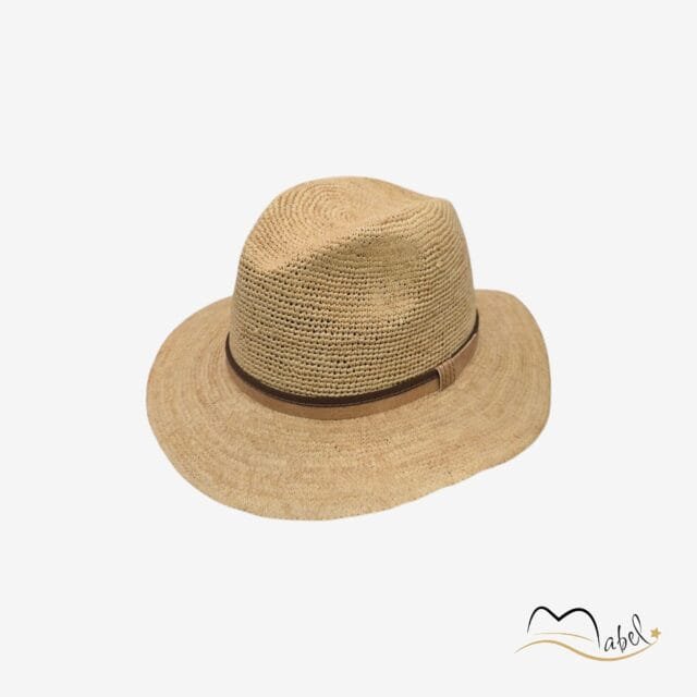 Crushable Classic Outback Raffia Crochet Šešir