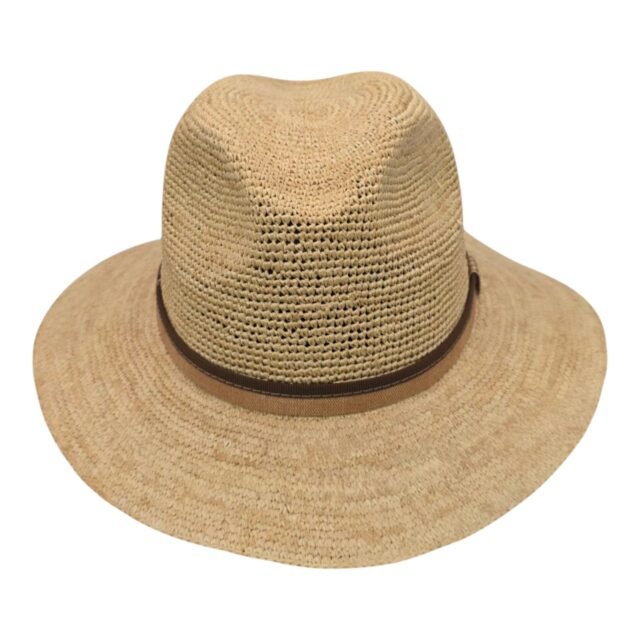 Alternative view of Crushable Classic Outback Raffia Crochet Šešir