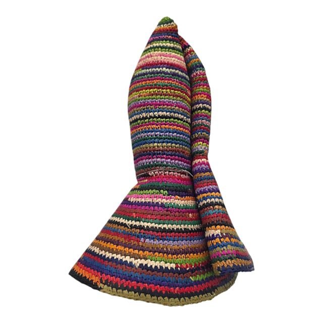 Alternative view of Crushable Floppy Raffia Crochet Šešir