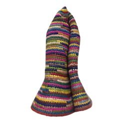 Alternative view of Crushable Bucket Raffia Crochet Šešir