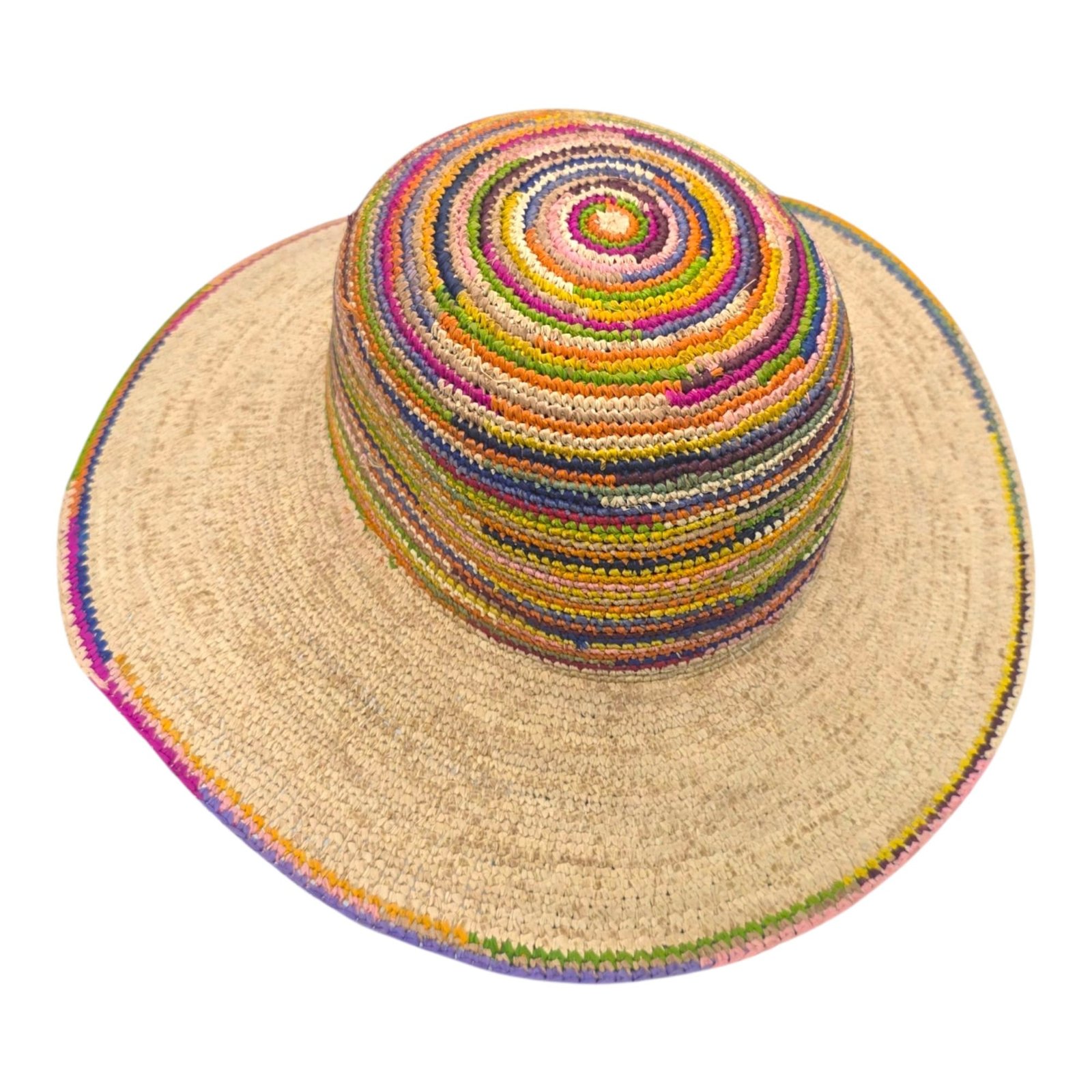 Crushable Floppy Raffia Crochet Šešir 10 Crushable Floppy Raffia Crochet Šešir - Slika 8