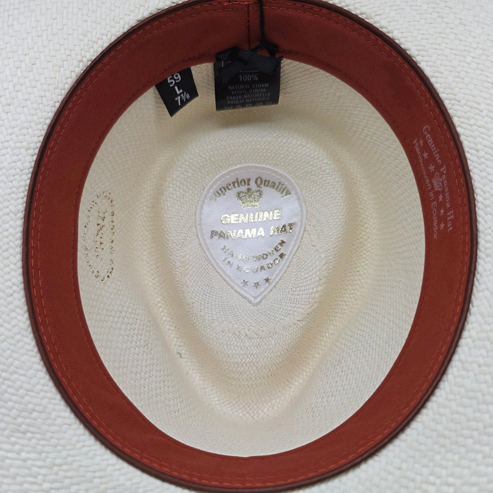 Teardrop Outback Original Panama Šešir 15 Teardrop Outback Original Panama Šešir - Slika 13