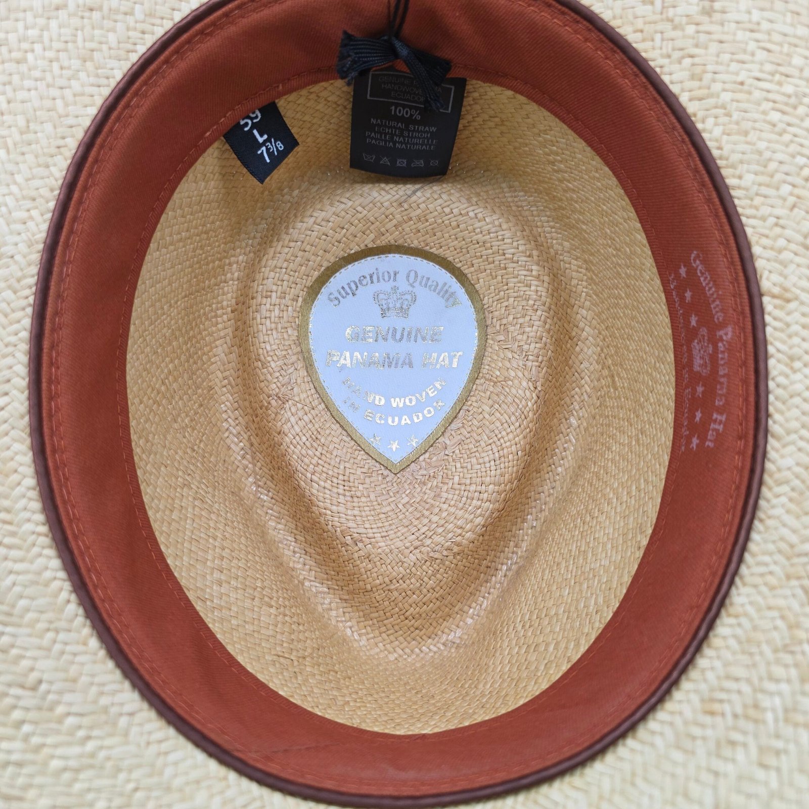 Teardrop Outback Original Panama Šešir 8 Teardrop Outback Original Panama Šešir - Slika 6