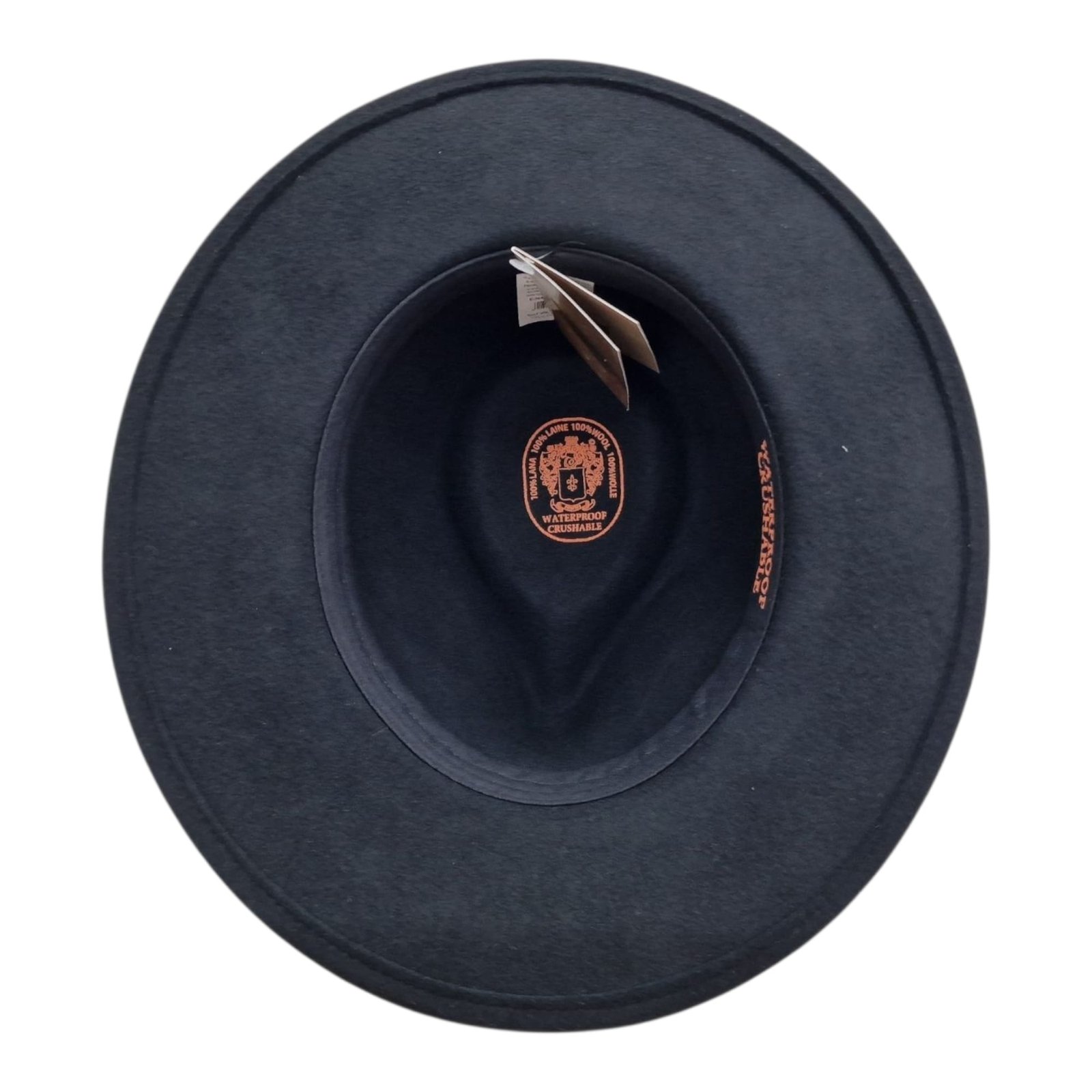 Waterproof &Amp; Crushable Teardrop Outback Fedora Šešir 15 Waterproof & Crushable Teardrop Outback Fedora Šešir - Slika 13