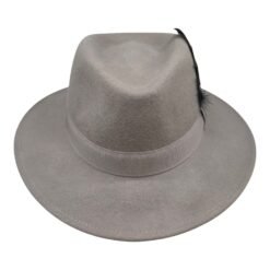 Alternative view of Waterproof Teardrop Outback Fedora Šešir s perjem