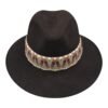 Waterproof Classic Fedora Šešir 33 1102815N569B brown 2