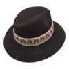 Waterproof Classic Fedora Šešir 35 1102815N569B brown 4