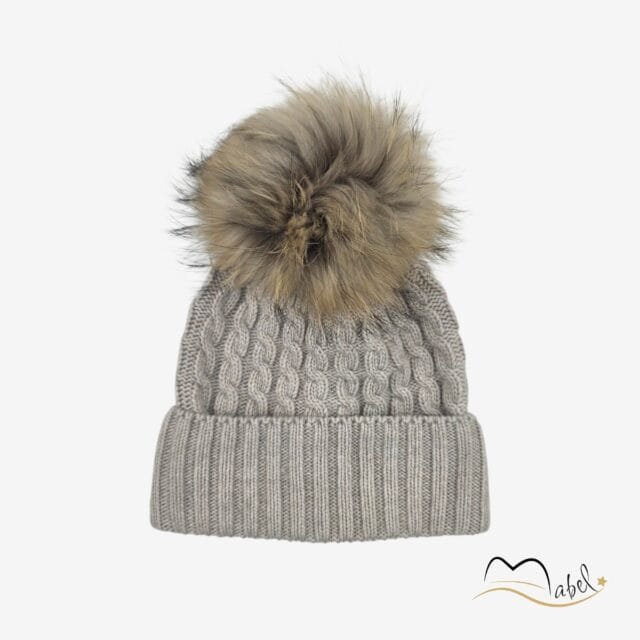 Beanie Kapa s coflekom od kašmira