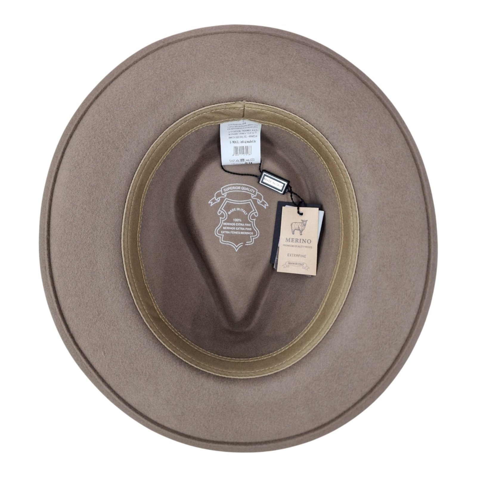 Waterproof Merino Teardrop Fedora Šešir 8 Waterproof Merino Teardrop Fedora Šešir - Slika 6