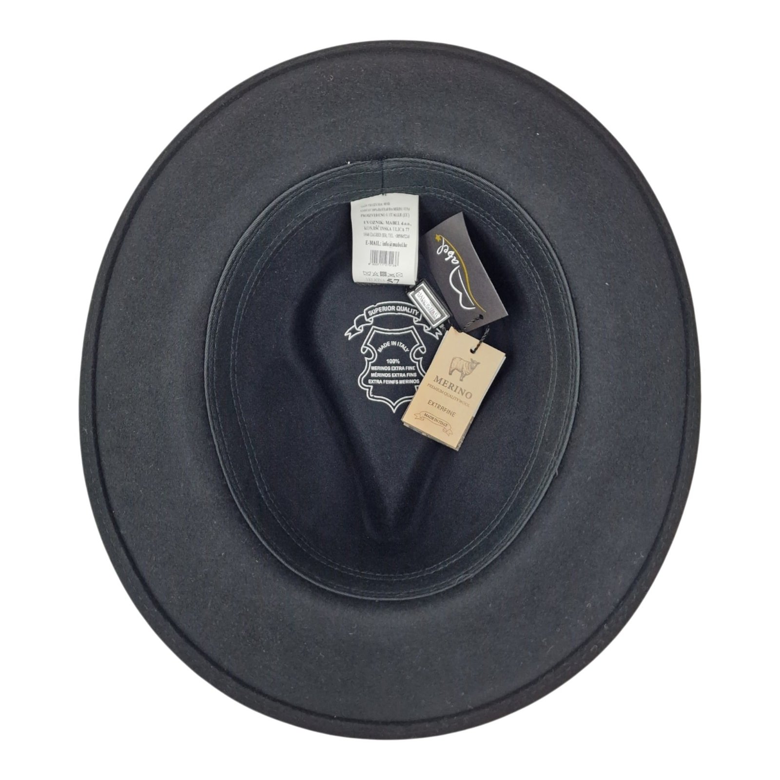 Waterproof Merino Teardrop Fedora Šešir 20 Waterproof Merino Teardrop Fedora Šešir - Slika 18