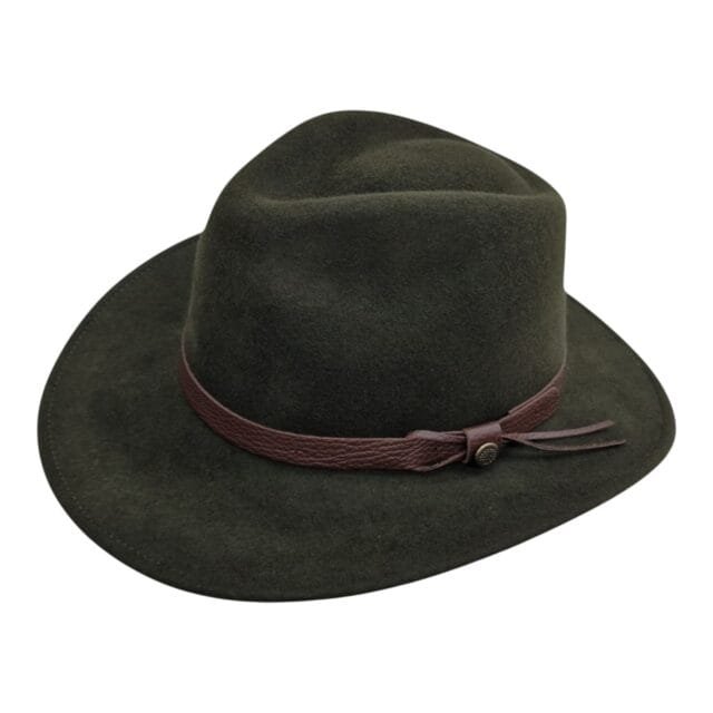 Waterproof & Crushable Teardrop Outback Fedora Šešir