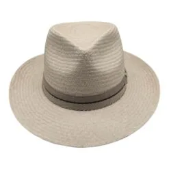 Alternative view of Crushable Soft Raffia Teardrop Fedora Šešir
